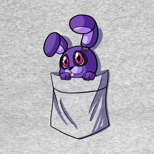 Bonnie in my Pocket -ORIGINAL- by TerraTerraCotta